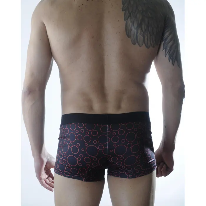 LYYN Erkek Daire Desenli Boxer