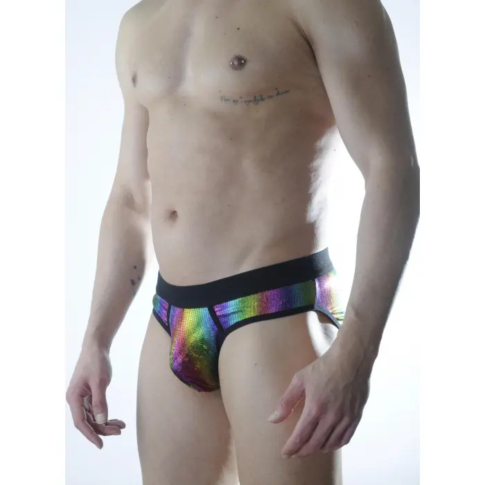 LYYN Erkek Desenli Fantezi Slip İç Çamaşırı