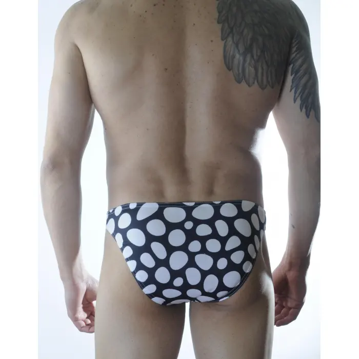 LYYN Erkek Desenli Slip İç Çamaşırı