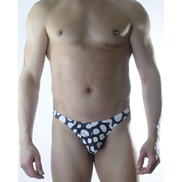 LYYN Erkek Desenli Tanga İç Çamaşırı