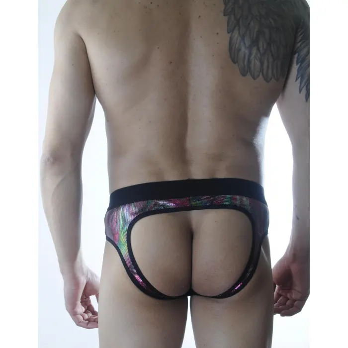 LYYN Erkek Fantezi Renki Jockstrap İç Giyim