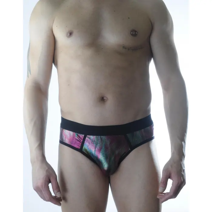 LYYN Erkek Fantezi Renki Jockstrap İç Giyim