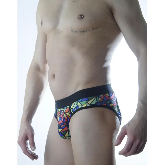 LYYN Erkek Fantezi Renkli Jockstrap İç Giyim