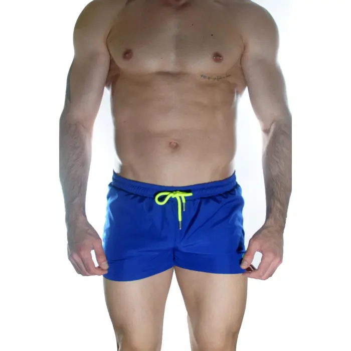 LYYN Erkek Mavi Mini Mayo Short