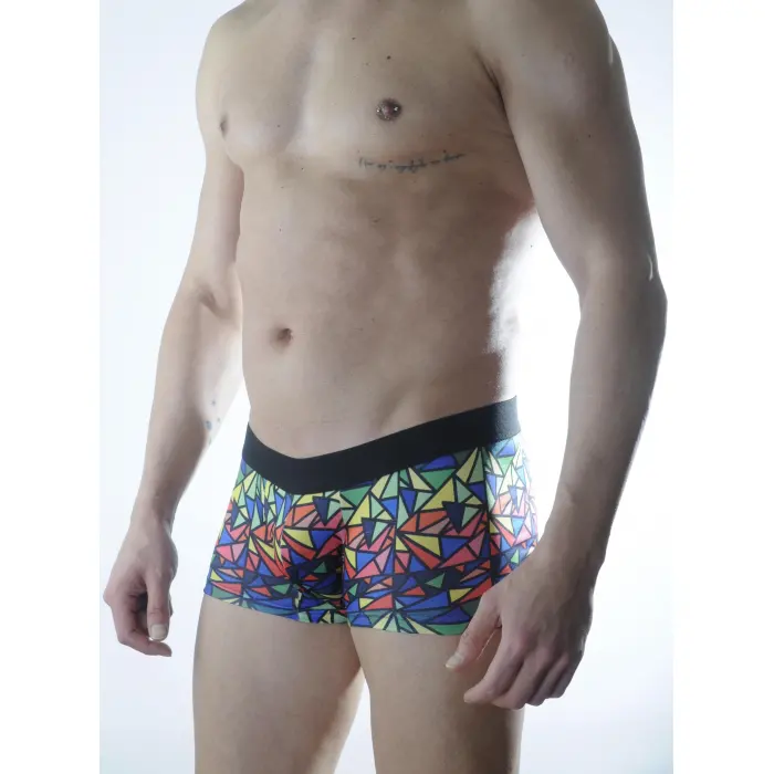 LYYN Erkek Renkli Desenli Boxer