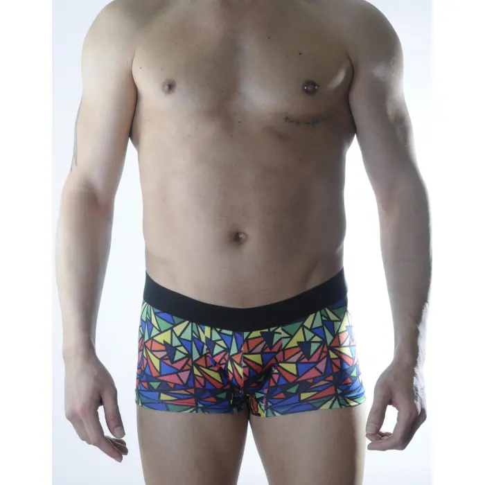 LYYN Erkek Renkli Desenli Boxer