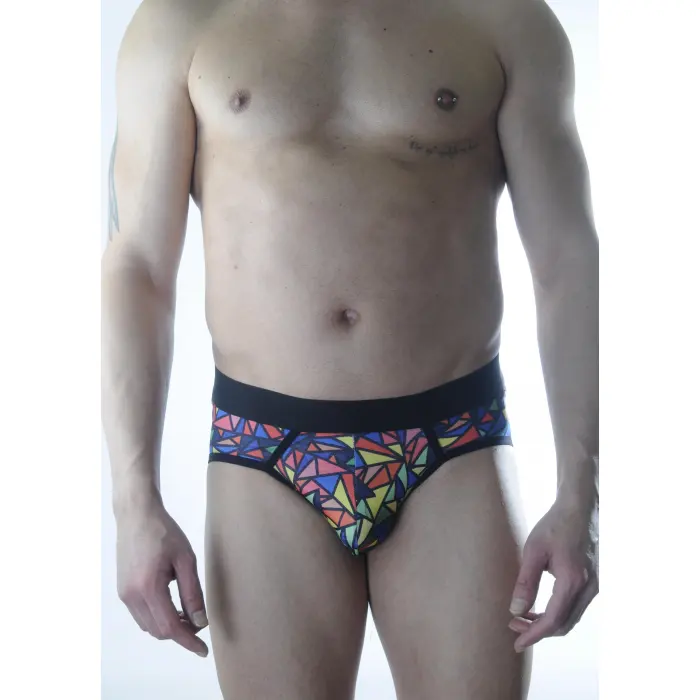 LYYN Erkek Renkli Desenli Fantezi Jockstrap