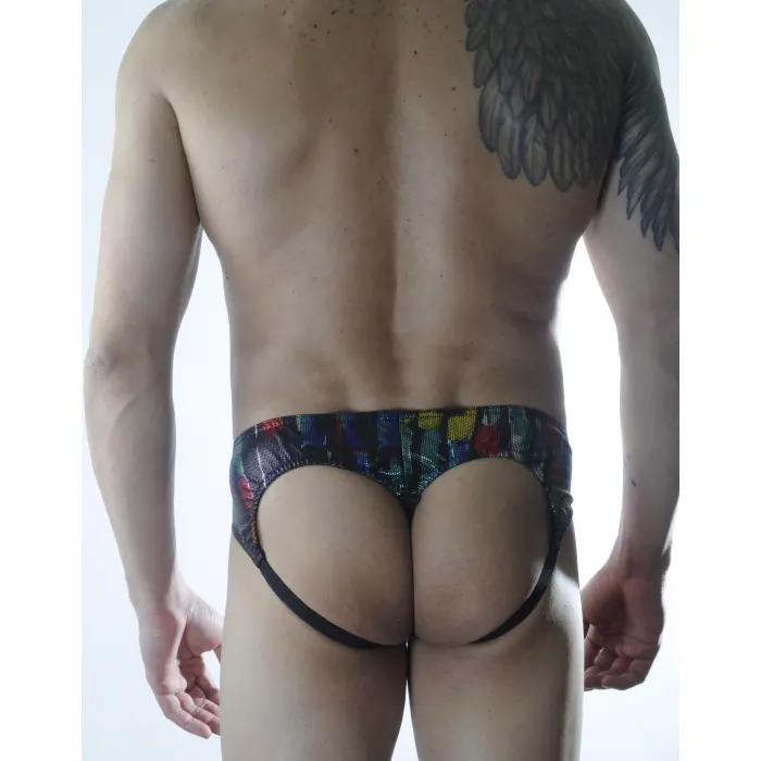 LYYN Erkek Renkli Fantezi Jockstrap İç Giyim