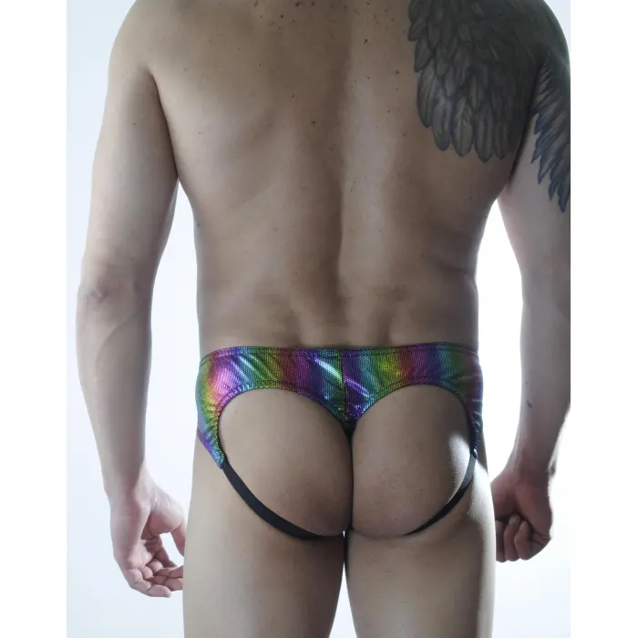LYYN Erkek Renkli Fantezi Jockstrap İç Giyim