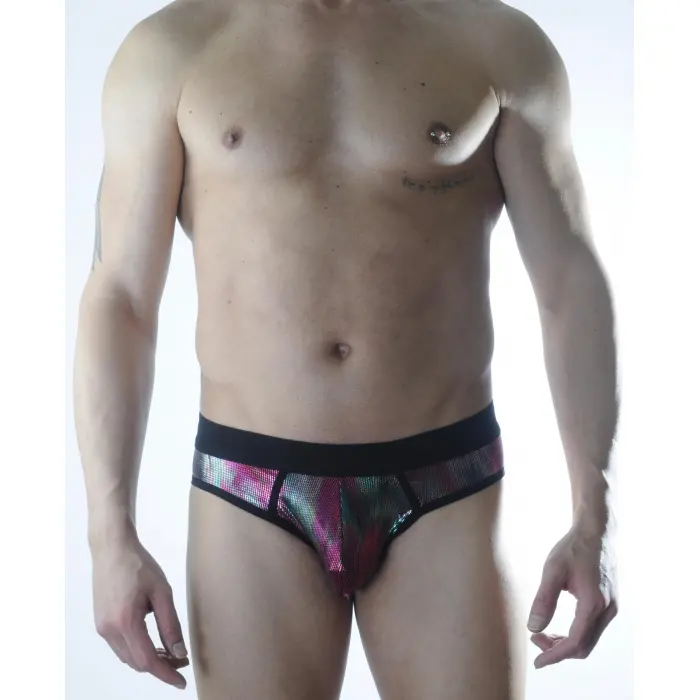 LYYN Erkek Renkli Fantezi Slip İç Çamaşırı
