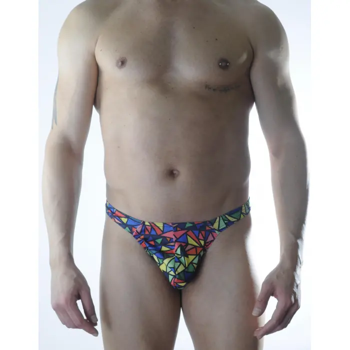 LYYN Erkek Renkli Tanga İç Çamaşırı