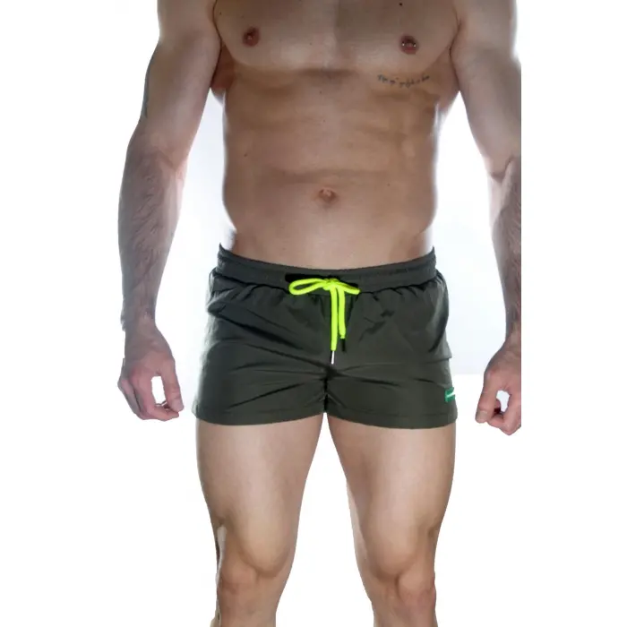 LYYN Erkek Yeşil Mini Mayo Short