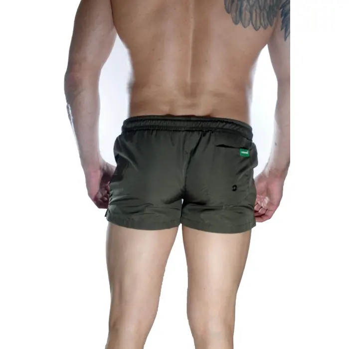 LYYN Erkek Yeşil Mini Mayo Short