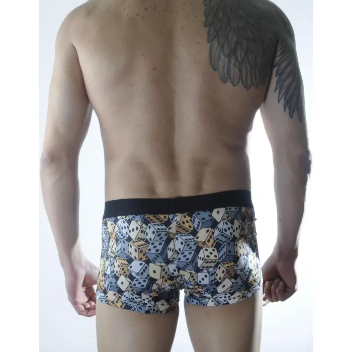 LYYN Erkek Zar Desenli Boxer