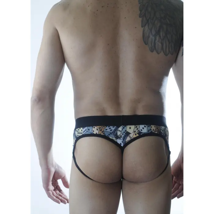 LYYN Erkek Zar Desenli Fantezi Jockstrap
