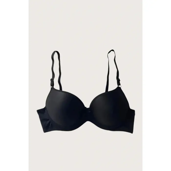 LYYN Mikro Kumaş Push Up Dolgulu Balenli Günlük Tek Destekli Sütyen