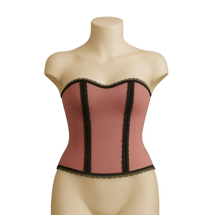 LYYN PEMBE MI Emay 9155 F Fırfırlı Terletici Büstiyer