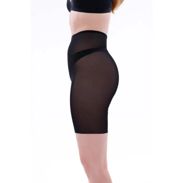 LYYN SİYAH MI EMAY 2705 Lazer Tül Boxer Hayalet Korse