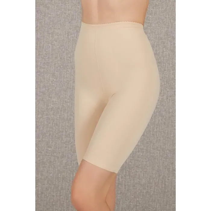 LYYN Toparlayıcı Bel Ve Bacak İnceltici Dikişli Uzun Paçalı Orta Bel Sıkı Şort Korse