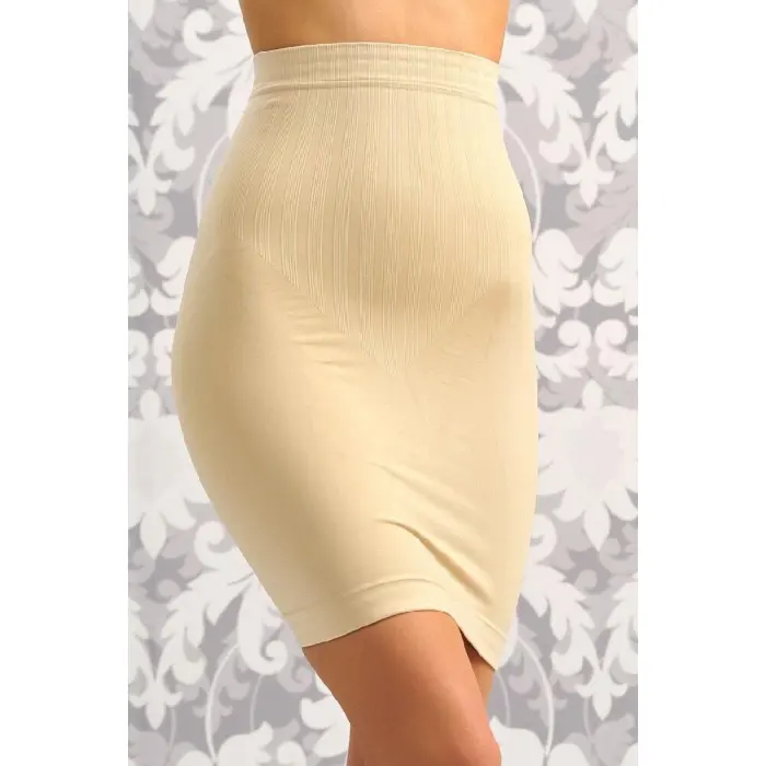 LYYN Toparlayıcı Vücut İnceltici Dikişsiz Yüksek Bel Etek Korse