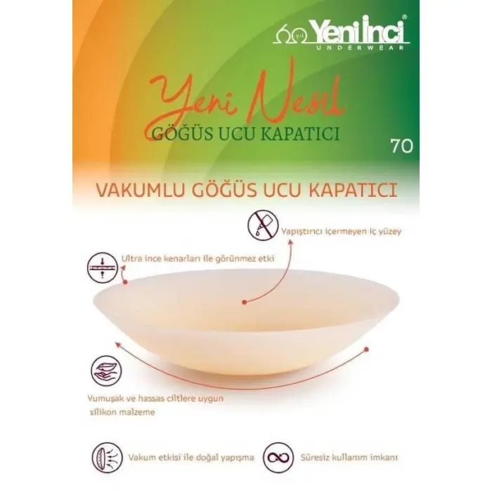 LYYN Vakumlu Göğüs Ucu Kapatıcı