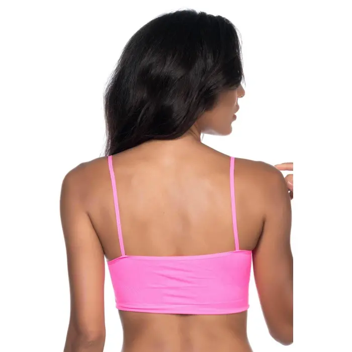 NEON FUŞYA MI Emay 4003 Soft İp Askı Büstiyer