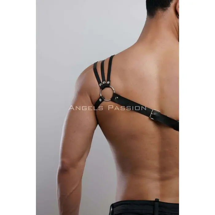 Omuzu Detaylı Şık Erkek  Omuz Harness - Erkek  Göğüs Harness - Brfm45