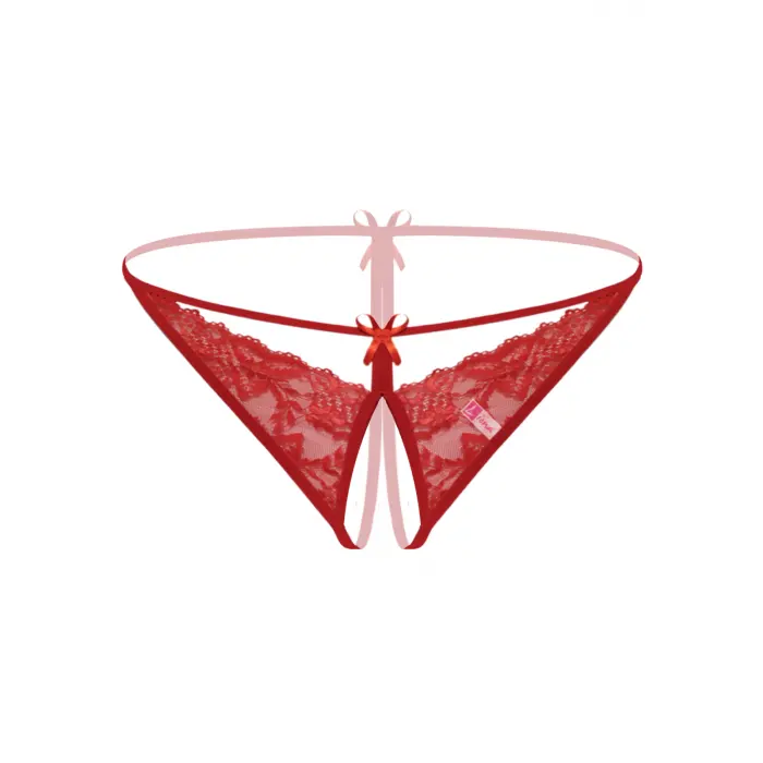 Özel Bölgesi Açık Kadın Fantezi İç Giyim Külot