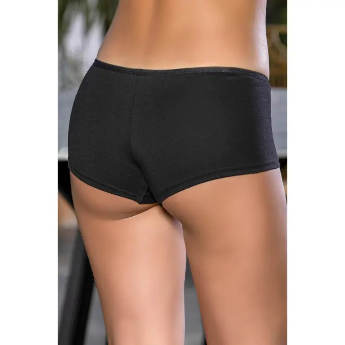 PAMUKLU BOXER KÜLOT SİYAH (MGP2963)