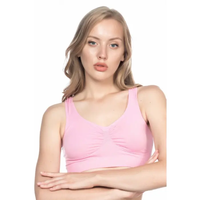 PEMBE MI Emay 4001 Soft Sporcu Büstiyer