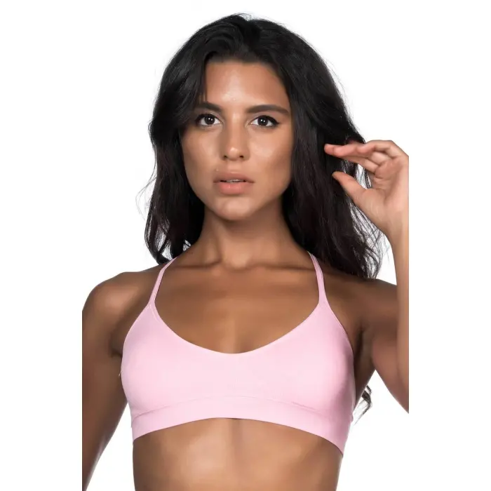 PEMBE MI Emay 4020 Pedli İnce Askılı Büstiyer