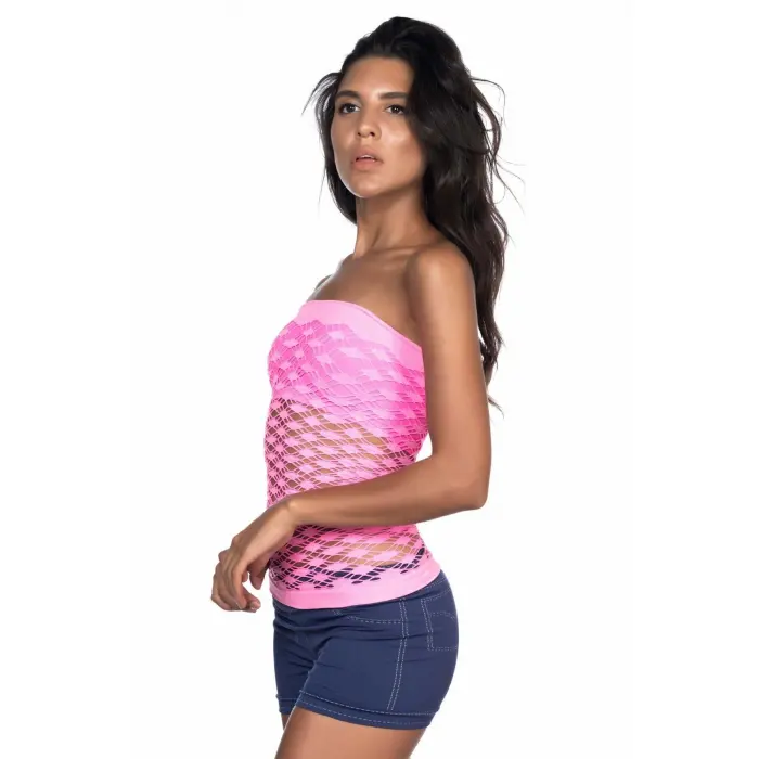 PEMBE MI Emay 5034 Fantazi Büstiyer Atlet Korse