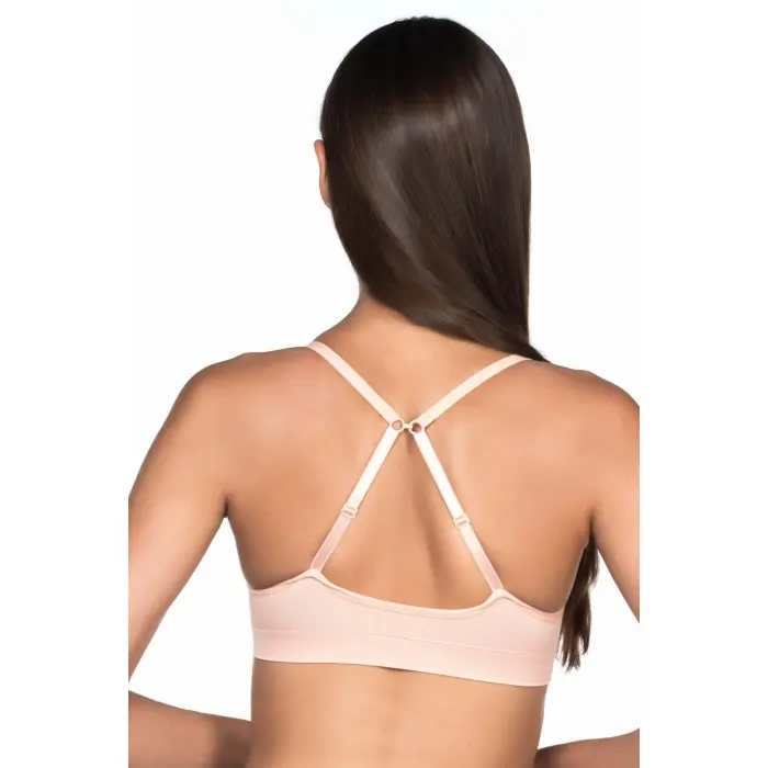 PUDRA  MI Emay 4020 Pedli İnce Askılı Büstiyer