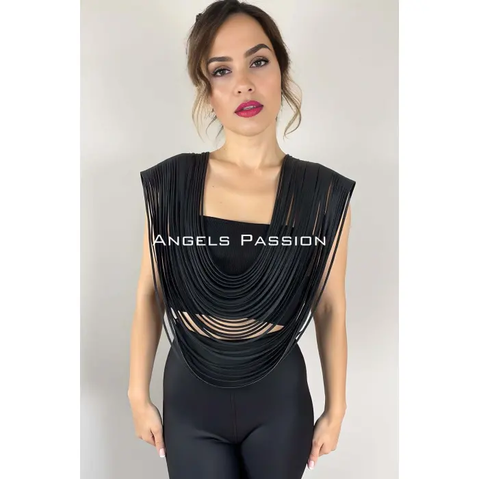 Püsküllü Şık Omuz Harness - Brf1394