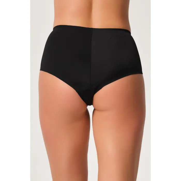 SİYAH MI Emay 2804 Yapıştırma Lazer Brezilya Slip