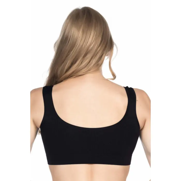 SİYAH MI Emay 4005 Soft Kalın Askı Büstiyer