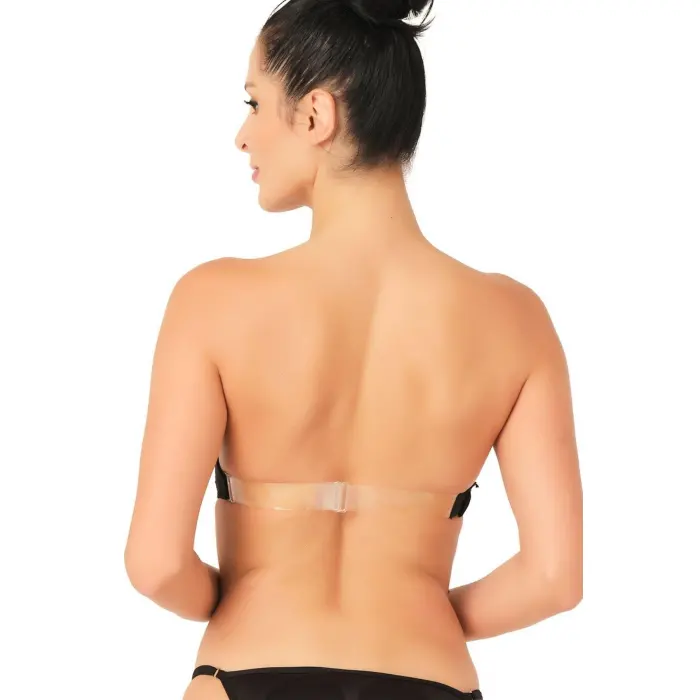 SİYAH MI Emay 701 Şeffaf Askılı Sütyen