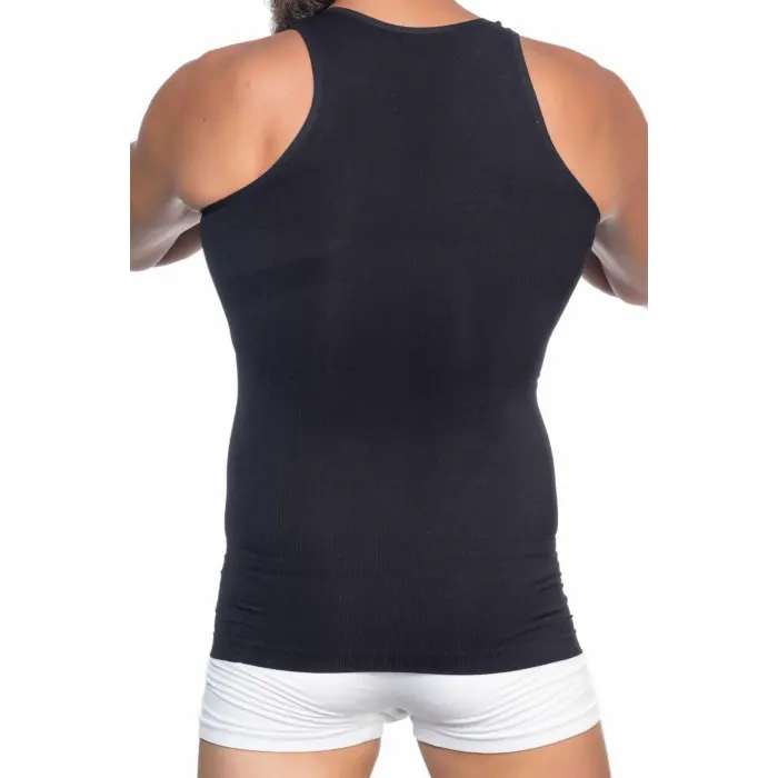 SİYAH MI Emay  E1002 U Yaka Erkek Korse Atlet