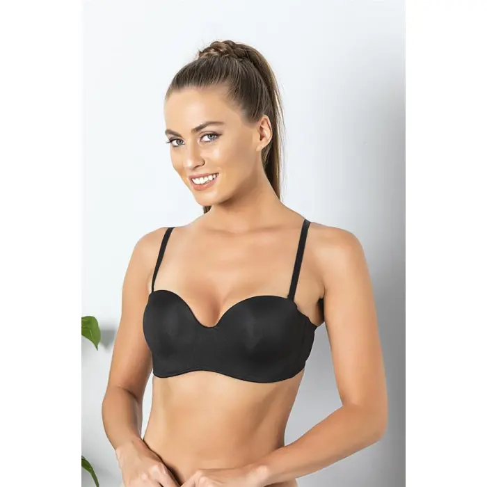 STRAPLEZ LOTUS SÜTYEN SİYAH (MGP11260)