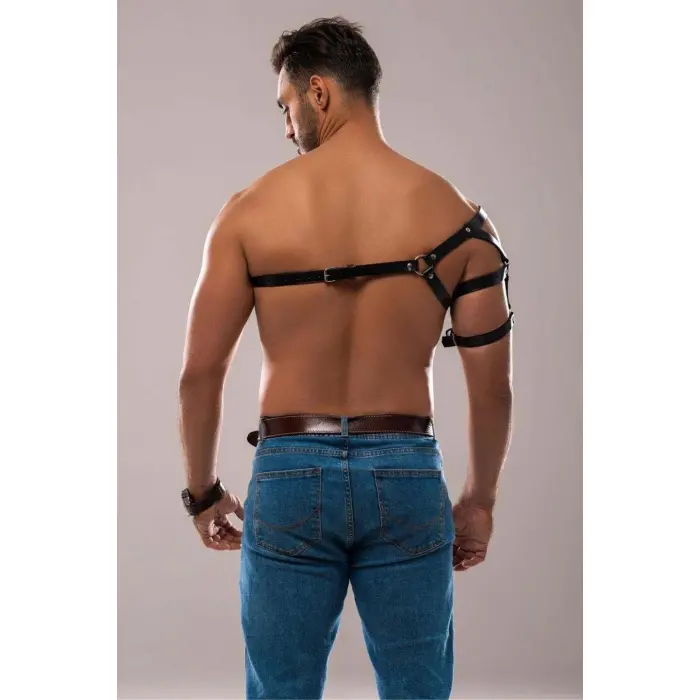 Tek Omuz Erkek  Harness, Erkek  Göğüs Ve Omuz Harness - Brfm136
