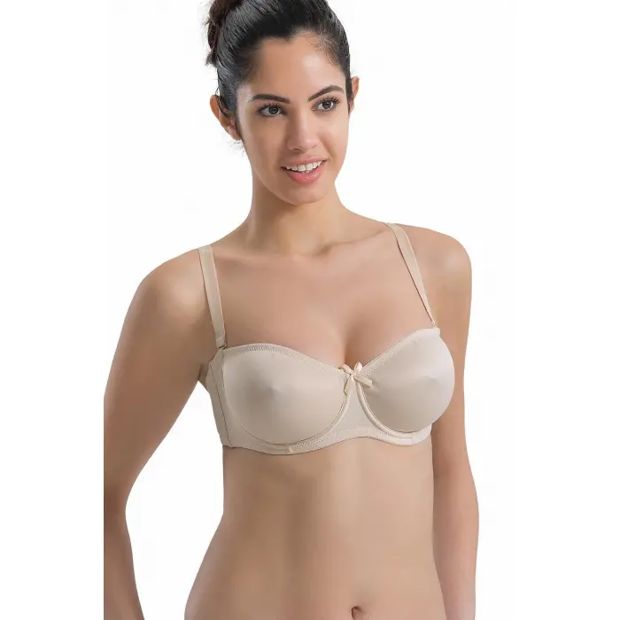 TEN MI Emay 159 B Balenli Straplez Toparlayıcı Sütyen