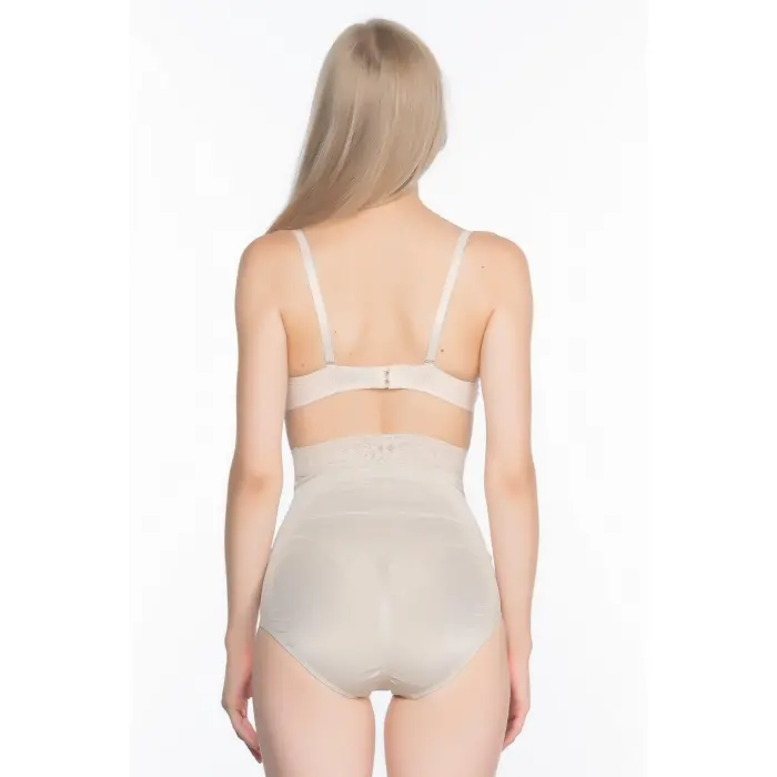 TEN MI Emay 2028 Dantelli Yüksek Bel Slip Korse