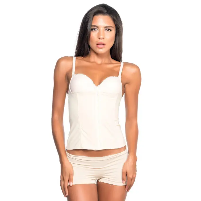 TEN MI Emay 2865 Agraflı Balen Destekli Lazer Bel Korse