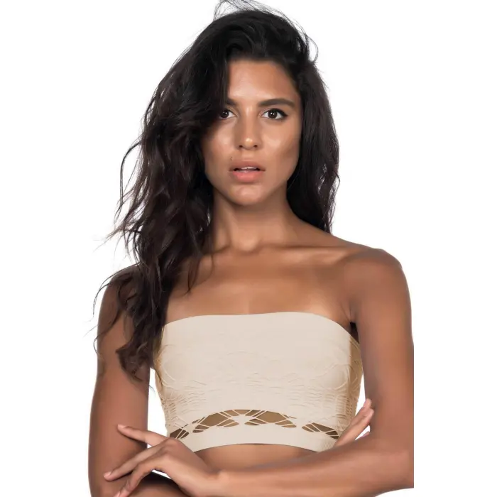 TEN MI Emay 4050 Double Örgü Toparlayıcı Straplez Büstiyer