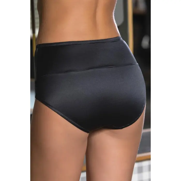 YÜKSEK BEL SLİP KÜLOT SİYAH (MGP21173)