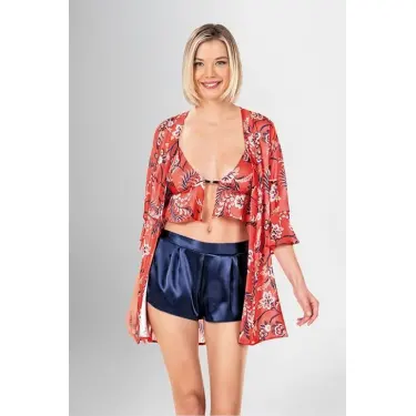 3lü Şort Takımı Desenli