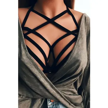 3 Sıralı Çapraz Detaylı Seksi Harness - Brf62