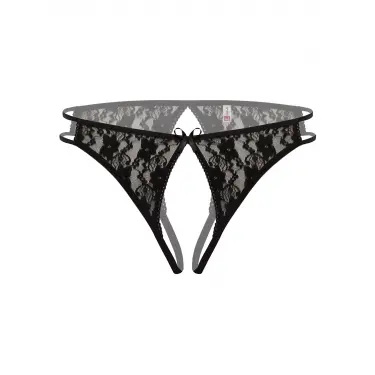Ağı Açık Kadın Siyah Fantezi Külot