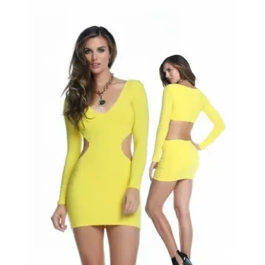 B101004 Seksi Mini Elbise