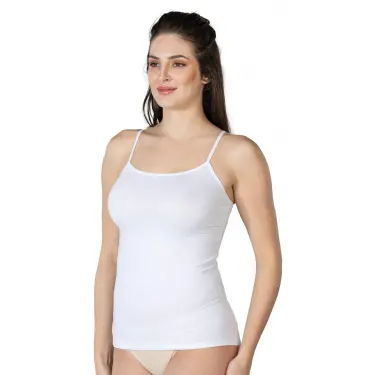 BEYAZ MI Emay 1410 Modal Cotton İnce Askılı Atlet